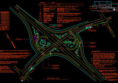 Raster image to vector CAD conversion — detailed engineering drawing example